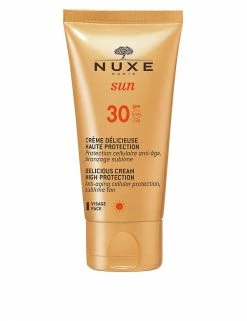 Best Pirce 😍 NUXE Sun Cream Sun SPF 30 Delicious Cream High Protection Face 50ml 🔔