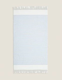 Deals 😉 Towels Cotton Rich Striped Hammam Beach Towel 😀