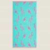 Best Sale 🎁 Towels Pure Cotton Flamingo Beach Towel ⭐