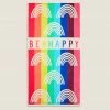 Cheap 🔥 Towels Pure Cotton Be Happy Beach Towel 😍