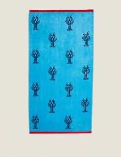 Brand new 🎁 Towels Pure Cotton Lobster Beach Towel 🥰