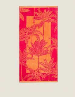 Best deal 💯 Towels Pure Cotton Palm Beach Towel ✨