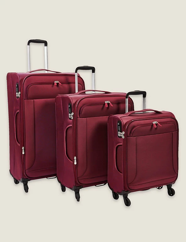 Best Pirce ๐ M&S Collection Suitcases & Luggage Ultralite 4 Wheel Soft Cabin Suitcase ๐งจ 7 Best Pirce ๐ M&S Collection Suitcases & Luggage Ultralite 4 Wheel Soft Cabin Suitcase ๐งจ - Image 7
