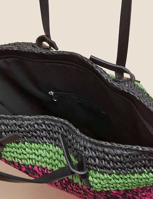 Outlet 🔥 M&S Collection 👜 Handbags Straw Tote Bag 🛒 13 Outlet 🔥 M&S Collection 👜 Handbags Straw Tote Bag 🛒 - Image 13