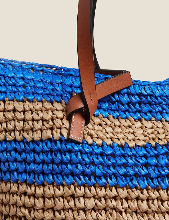 Outlet 🔥 M&S Collection 👜 Handbags Straw Tote Bag 🛒 17 Outlet 🔥 M&S Collection 👜 Handbags Straw Tote Bag 🛒 - Image 17