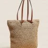 Outlet 🔥 M&S Collection 👜 Handbags Straw Tote Bag 🛒