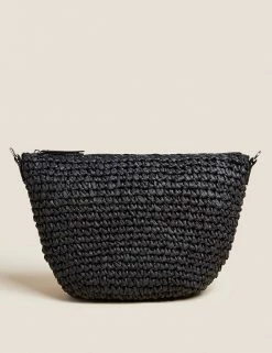 Best reviews of ⌛ M&S Collection 👜 Handbags Straw Sling Cross Body Bag 😉 -Women's Holiday Shop Sales SD 01 T01 2597Y Y0 X EC 4