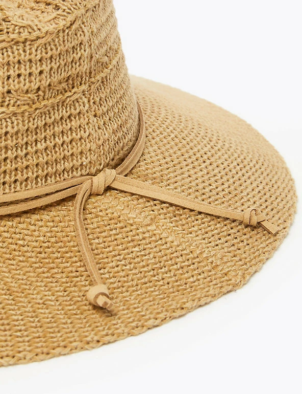 New ๐ M&S Collection Hats Cotton Rich Packable Fedora Hat ๐ 4 New ๐ M&S Collection Hats Cotton Rich Packable Fedora Hat ๐ - Image 4