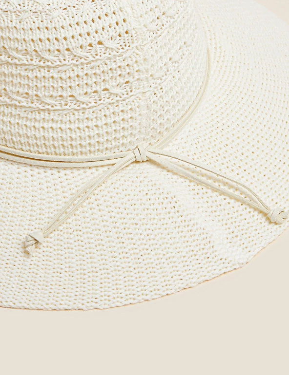 New ๐ M&S Collection Hats Cotton Rich Packable Fedora Hat ๐ 6 New ๐ M&S Collection Hats Cotton Rich Packable Fedora Hat ๐ - Image 6
