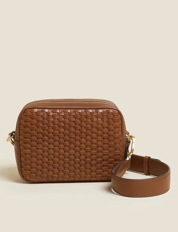 Flash Sale ๐ M&S Collection ๐ Handbags Leather Woven Cross Body Camera Bag ๐ 9 Flash Sale ๐ M&S Collection ๐ Handbags Leather Woven Cross Body Camera Bag ๐ - Image 9