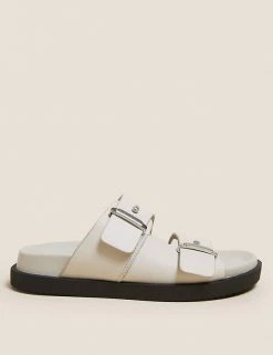 Cheap 🤩 M&S Collection Leather Footbed 🩴 Sandals ❤️ 12 Cheap 🤩 M&S Collection Leather Footbed 🩴 Sandals ❤️ -Women's Holiday Shop Sales SD 01 T02 0098 Z0 X EC 0
