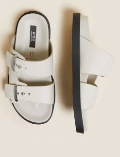 Cheap 🤩 M&S Collection Leather Footbed 🩴 Sandals ❤️ 14 Cheap 🤩 M&S Collection Leather Footbed 🩴 Sandals ❤️ -Women's Holiday Shop Sales SD 01 T02 0098 Z0 X EC 1