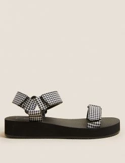 Coupon ⌛ M&S Collection Sporty Ankle Strap 🩴 Sandals 👏