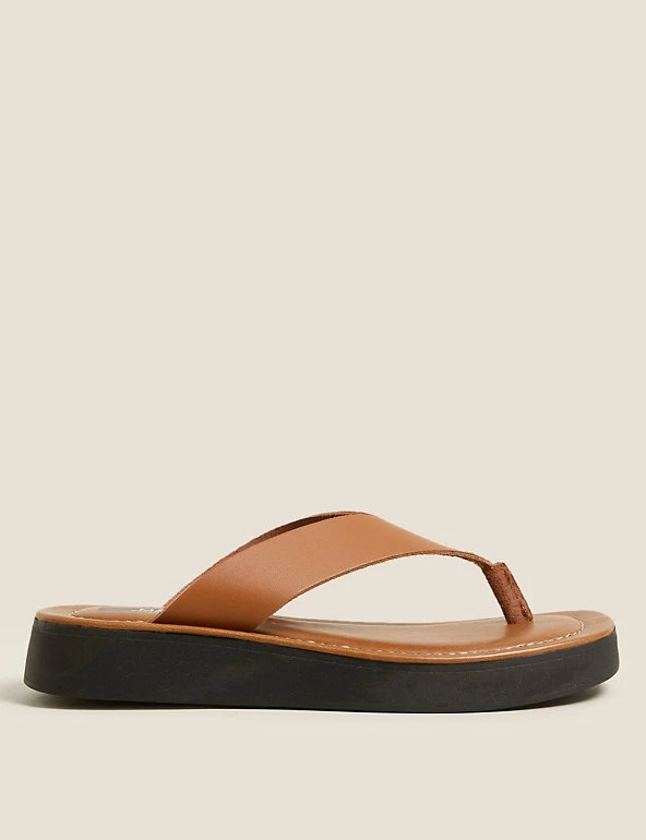 Cheapest ⭐ M&S Collection 🩴 Sandals Leather Flatform Flip Flops 🥰 14 Cheapest ⭐ M&S Collection 🩴 Sandals Leather Flatform Flip Flops 🥰 - Image 14