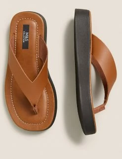 Cheapest ⭐ M&S Collection 🩴 Sandals Leather Flatform Flip Flops 🥰 35 Cheapest ⭐ M&S Collection 🩴 Sandals Leather Flatform Flip Flops 🥰 -Women's Holiday Shop Sales SD 01 T02 4487 VS X EC 1
