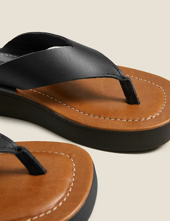 Cheapest ⭐ M&S Collection 🩴 Sandals Leather Flatform Flip Flops 🥰 5 Cheapest ⭐ M&S Collection 🩴 Sandals Leather Flatform Flip Flops 🥰 - Image 5