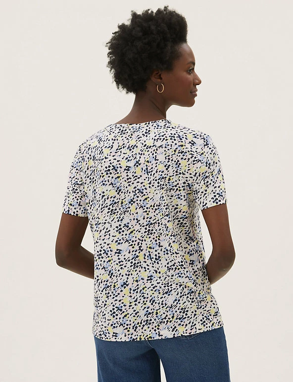 Brand new ๐ M&S Collection Women 2 Pack Crew Neck Relaxed T-Shirts ๐ 6 Brand new ๐ M&S Collection Women 2 Pack Crew Neck Relaxed T-Shirts ๐ - Image 6