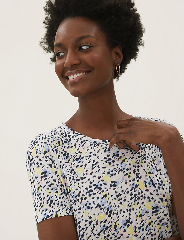 Brand new ๐ M&S Collection Women 2 Pack Crew Neck Relaxed T-Shirts ๐ 2 Brand new ๐ M&S Collection Women 2 Pack Crew Neck Relaxed T-Shirts ๐ - Image 2