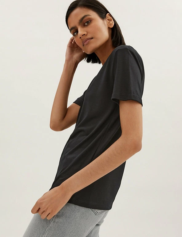 Best reviews of ๐ M&S Collection T-shirts Relaxed Short Sleeve T-Shirt ๐ 6 Best reviews of ๐ M&S Collection T-shirts Relaxed Short Sleeve T-Shirt ๐ - Image 6