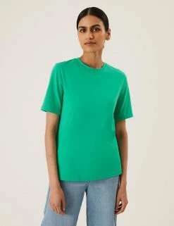 Wholesale ๐คฉ M&S Collection T-shirts Pure Cotton Straight Fit T-Shirt ๐ 90 Wholesale ๐คฉ M&S Collection T-shirts Pure Cotton Straight Fit T-Shirt ๐ -Women's Holiday Shop Sales SD 01 T41 8999 F5 X EC 2