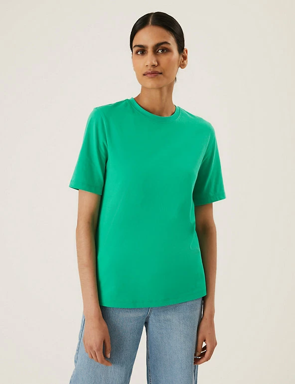 Wholesale ๐คฉ M&S Collection T-shirts Pure Cotton Straight Fit T-Shirt ๐ 45 Wholesale ๐คฉ M&S Collection T-shirts Pure Cotton Straight Fit T-Shirt ๐ - Image 45