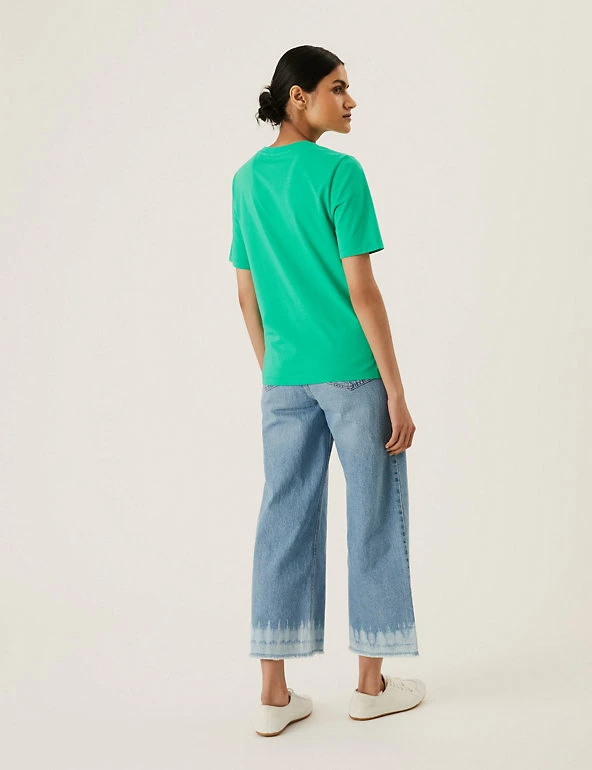 Wholesale ๐คฉ M&S Collection T-shirts Pure Cotton Straight Fit T-Shirt ๐ 46 Wholesale ๐คฉ M&S Collection T-shirts Pure Cotton Straight Fit T-Shirt ๐ - Image 46