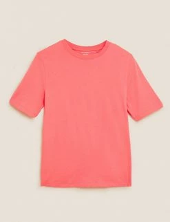 Wholesale ๐คฉ M&S Collection T-shirts Pure Cotton Straight Fit T-Shirt ๐ 68 Wholesale ๐คฉ M&S Collection T-shirts Pure Cotton Straight Fit T-Shirt ๐ -Women's Holiday Shop Sales SD 01 T41 8999 GM X EC 90