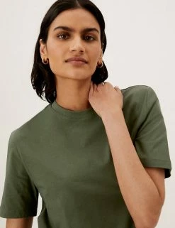 Wholesale ๐คฉ M&S Collection T-shirts Pure Cotton Straight Fit T-Shirt ๐ 81 Wholesale ๐คฉ M&S Collection T-shirts Pure Cotton Straight Fit T-Shirt ๐ -Women's Holiday Shop Sales SD 01 T41 8999 JR X EC 0