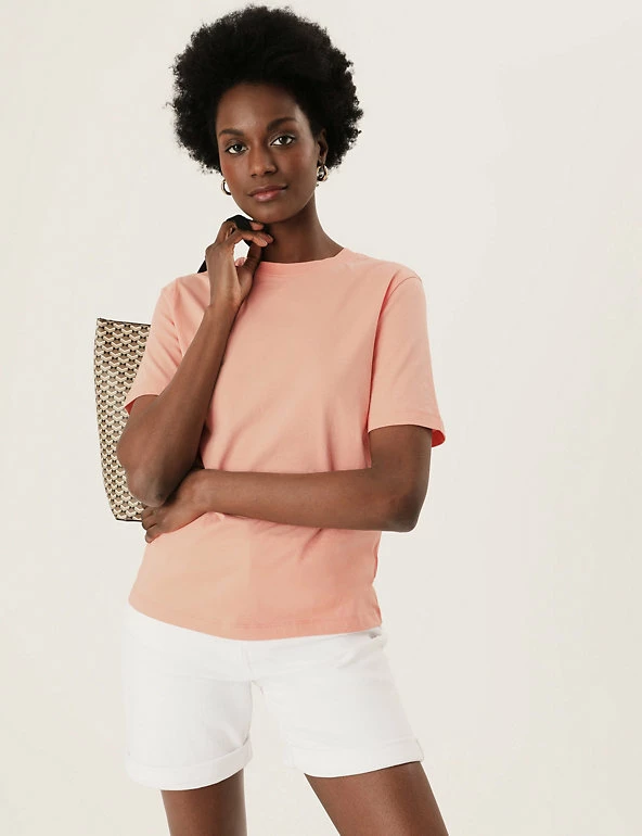 Wholesale ๐คฉ M&S Collection T-shirts Pure Cotton Straight Fit T-Shirt ๐ 20 Wholesale ๐คฉ M&S Collection T-shirts Pure Cotton Straight Fit T-Shirt ๐ - Image 20