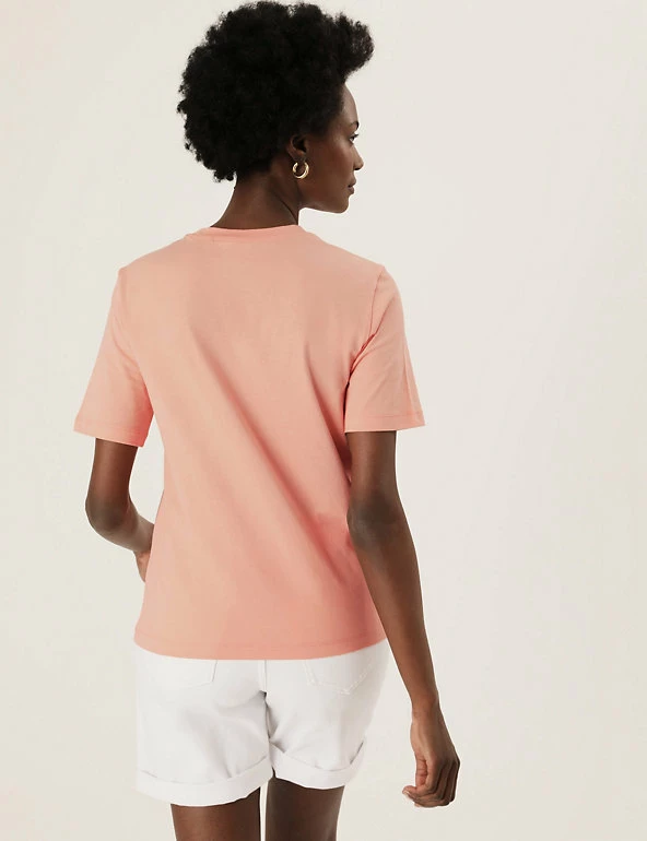 Wholesale ๐คฉ M&S Collection T-shirts Pure Cotton Straight Fit T-Shirt ๐ 21 Wholesale ๐คฉ M&S Collection T-shirts Pure Cotton Straight Fit T-Shirt ๐ - Image 21