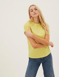 Wholesale ๐คฉ M&S Collection T-shirts Pure Cotton Straight Fit T-Shirt ๐ 57 Wholesale ๐คฉ M&S Collection T-shirts Pure Cotton Straight Fit T-Shirt ๐ -Women's Holiday Shop Sales SD 01 T41 8999 R0 X EC 0