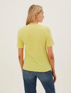 Wholesale ๐คฉ M&S Collection T-shirts Pure Cotton Straight Fit T-Shirt ๐ 61 Wholesale ๐คฉ M&S Collection T-shirts Pure Cotton Straight Fit T-Shirt ๐ -Women's Holiday Shop Sales SD 01 T41 8999 R0 X EC 3