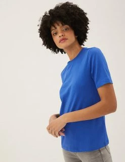 Wholesale ๐คฉ M&S Collection T-shirts Pure Cotton Straight Fit T-Shirt ๐ 80 Wholesale ๐คฉ M&S Collection T-shirts Pure Cotton Straight Fit T-Shirt ๐ -Women's Holiday Shop Sales SD 01 T41 8999 RA X EC 3