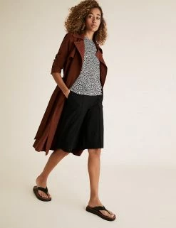 Best reviews of 👏 M&S Collection Women Animal Print Relaxed Sleeveless Tank Top 🥰