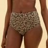 Discount 😍 M&S Collection 👙 Bikinis Tummy Control Animal Print 👙 Bikini Bottoms 👍