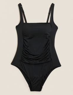 New 🎁 M&S Collection 🩱 Swimsuits Maternity Ruched Square Neck 🩱 Swimsuit ⭐