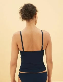 Best Sale 🔥 M&S Collection Tankinis Tummy Control Bandeau Tankini Top 👏 -Women's Holiday Shop Sales SD 01 T52 5913T F0 X EC 3