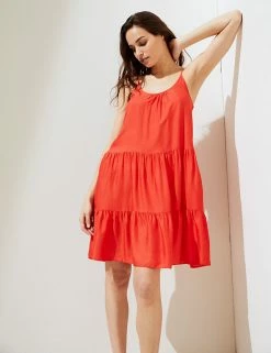 Best Sale ๐ M&S Collection ๐ Dresses Mini Tiered Beach ๐ Dress ๐ 23 Best Sale ๐ M&S Collection ๐ Dresses Mini Tiered Beach ๐ Dress ๐ -Women's Holiday Shop Sales SD 01 T52 6160 B0 X EC 2