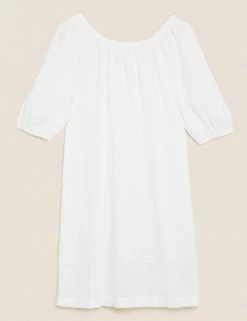 Cheapest ๐ฏ M&S Collection ๐ Dresses Pure Linen Bardot Short Sleeve Midi ๐ Dress โ๏ธ 16 Cheapest ๐ฏ M&S Collection ๐ Dresses Pure Linen Bardot Short Sleeve Midi ๐ Dress โ๏ธ -Women's Holiday Shop Sales SD 01 T52 6724 Z0 X EC 90