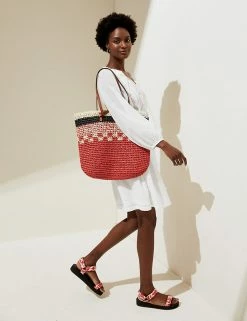 New 🎉 M&S Collection 👗 Dresses Pure Cotton Embroidered Mini Beach 👗 Dress 👏 -Women's Holiday Shop Sales SD 01 T52 7465 Z0 X EC 3