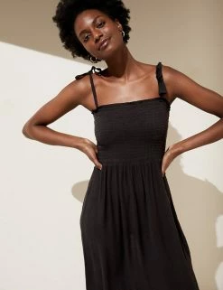 New ✔️ M&S Collection 👗 Dresses Square Neck Shirred Midi 👗 Dress ✨ 7 New ✔️ M&S Collection 👗 Dresses Square Neck Shirred Midi 👗 Dress ✨ -Women's Holiday Shop Sales SD 01 T52 7581 Y0 X EC 1