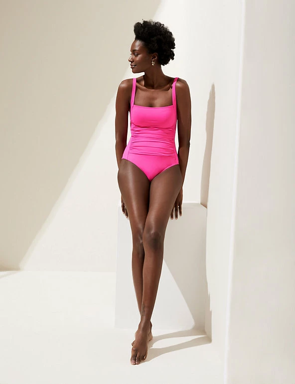 Promo 🔔 M&S Collection 🩱 Swimsuits Tummy Control Padded Square Neck 🩱 Swimsuit ✨ 6 Promo 🔔 M&S Collection 🩱 Swimsuits Tummy Control Padded Square Neck 🩱 Swimsuit ✨ - Image 6