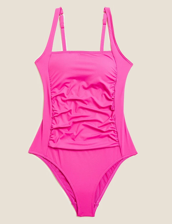 Promo 🔔 M&S Collection 🩱 Swimsuits Tummy Control Padded Square Neck 🩱 Swimsuit ✨ 7 Promo 🔔 M&S Collection 🩱 Swimsuits Tummy Control Padded Square Neck 🩱 Swimsuit ✨ - Image 7