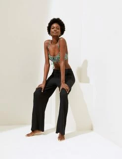 Promo ⭐ M&S Collection 👙 Bikinis Floral Padded Bandeau 👙 Bikini Top 🥰 -Women's Holiday Shop Sales SD 01 T52 7930B ZZ X EC 2