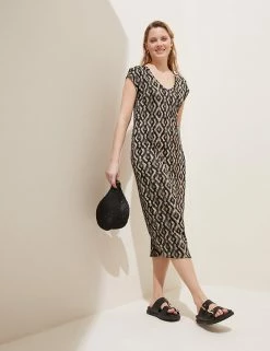Cheap ๐ M&S Collection ๐ Dresses Jersey Printed Midi Column ๐ Dress โจ 8 Cheap ๐ M&S Collection ๐ Dresses Jersey Printed Midi Column ๐ Dress โจ -Women's Holiday Shop Sales SD 01 T52 7949 Y4 X EC 2