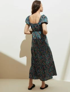 Promo ๐ M&S Collection ๐ Dresses Pure Cotton Floral Midi Waisted ๐ Dress ๐ 9 Promo ๐ M&S Collection ๐ Dresses Pure Cotton Floral Midi Waisted ๐ Dress ๐ -Women's Holiday Shop Sales SD 01 T52 7989 Y4 X EC 2