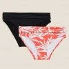 Deals 🎁 M&S Collection Women 2 Pack Tummy Control Hipster 👙 Bikini Bottoms 🧨