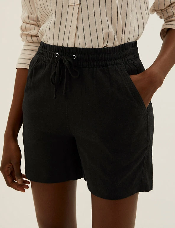 Coupon 😀 M&S Collection Linen Rich Shorts ⭐ 9 Coupon 😀 M&S Collection Linen Rich Shorts ⭐ - Image 9