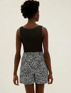 Coupon 😀 M&S Collection Linen Rich Shorts ⭐ 20 Coupon 😀 M&S Collection Linen Rich Shorts ⭐ -Women's Holiday Shop Sales SD 01 T57 3011 Y4 X EC 3