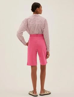 Cheap โ M&S Collection Cotton Rich Knee Length Chino Shorts ๐งจ 53 Cheap โ M&S Collection Cotton Rich Knee Length Chino Shorts ๐งจ -Women's Holiday Shop Sales SD 01 T57 3051 A2 X EC 3